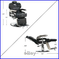 BarberPub Heavy Duty Hydraulic Barber Chair Reclining Spa Styling Equipment 2916