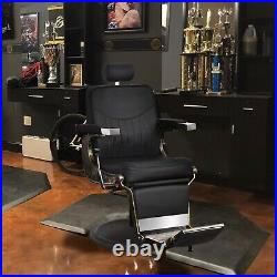 BarberPub Vintage Barber Chair Heavy Duty Hydraulic Recline Spa Equipment 2905