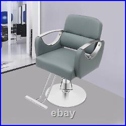 Barber Chair Hair Salon Chair Heavy Duty Hydraulic Pump Stylist Chair Adjustable