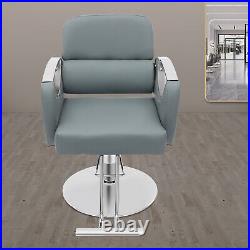 Barber Chair Hair Salon Chair Heavy Duty Hydraulic Pump Stylist Chair Adjustable