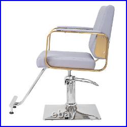 Barber Chair Hair Salon Chair Heavy Duty Hydraulic Pump Stylist Chair Adjustable