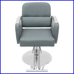 Barber Chair Hair Salon Chair Heavy Duty Hydraulic Pump Stylist Chair Adjustable