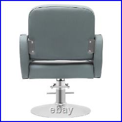 Barber Chair Hair Salon Chair Heavy Duty Hydraulic Pump Stylist Chair Adjustable