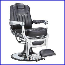 Barber Chair Heavy Duty Hydraulic Barbering Chair ESQUIRE in Black