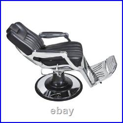 Barber Chair Heavy Duty Hydraulic Barbering Chair ESQUIRE in Black