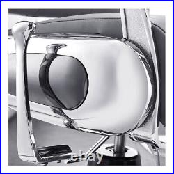 Barber Chair Heavy Duty Hydraulic Barbering Chair TITAN in Grey