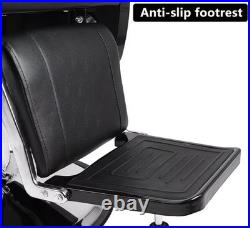 Barber Chair Heavy Duty Hydraulic Reclining Salon Styling Chair 360 Swivel
