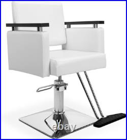 Barber Chair Heavy Duty, Hydraulic Salon Beauty Styling Chair for Hair Stylist
