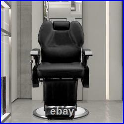 Barber Chairs with Hydraulic Recline Heavy Duty for Salon Spa Beauty Equipment