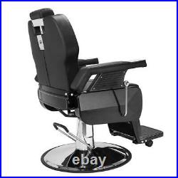 Barber Chairs with Hydraulic Recline Heavy Duty for Salon Spa Beauty Equipment