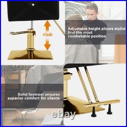 Black+Gold Heavy Duty Hydraulic Barber Chair Hair Styling Salon