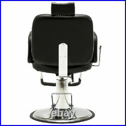 Black Heavy Duty Hydraulic Recline Barber Chair Tattoo Chair Salon Black Heavy Duty Hydraulic Recline Barber Chair Tattoo Chair Salon