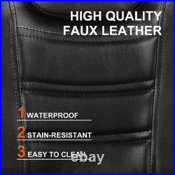 Black Recline Heavy Duty Hydraulic Barber Chair All Purpose Beauty Salon Styling