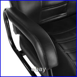 Black Recline Heavy Duty Hydraulic Barber Chair All Purpose Beauty Salon Styling