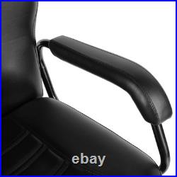 Black Recline Heavy Duty Hydraulic Barber Chair All Purpose Beauty Salon Styling