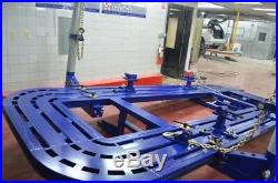 Brand New Heavy Duty 18 Feet Auto Body Frame Machine Frame Rack Free Tool Cart
