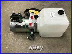 (Bucher/Monarch) 2 way hydraulic Pump WithRemote, 12 volt Heavy Duty 3000 PSI