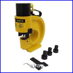 CH-70 Hydraulic Punch Tool Heavy Duty Hole Punching Machine Four Dies 35Ton
