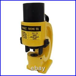 CH-70 Hydraulic Punch Tool Heavy Duty Hole Punching Machine Four Dies 35Ton