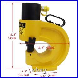 CH-70 Hydraulic Punch Tool Heavy Duty Hole Punching Machine Four Dies 35Ton