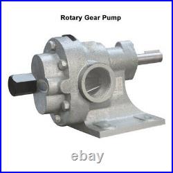 Capacity 30 LPM High Temperature Rotary Gear Pump HGN 075 HEAVY DUTY