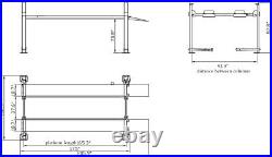 Car Storage Stacking Lift Olympic 8,000 LB COMMERCIAL GRADE 5-YEAR WARRANTY