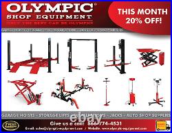 Car Storage Stacking Lift Olympic Deluxe Commercial 8,000 LB 5-YEAR WARRANTY