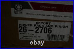 Cardone 26-2706 Heavy Duty Hydraulic Power Rack Pinion Complete Unit EPS Black
