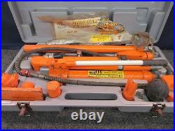 Central Hydraulic 10-Ton Body Lifting Frame Repair Kit Portable Ram 32746 Used