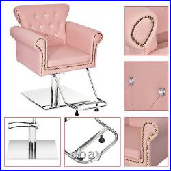 Classic Barber Chair All Purpose Hydraulic Salon Chair Heavy Duty Hair Styling