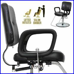 Classic Hydraulic Recline Salon Chair Hair Stylist Barber Chair Heavy Duty Spa