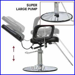 Classic Hydraulic Recline Salon Chair Hair Stylist Barber Chair Heavy Duty Spa