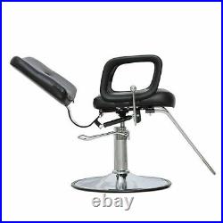 Classic Hydraulic Recline Salon Chair Hair Stylist Barber Chair Heavy Duty Spa