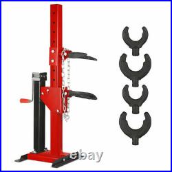 Coil Spring Compressor 6600 LBS Auto Strut Hydraulic Heavy Duty Tool with 4 Joints
