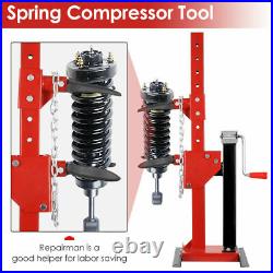 Coil Spring Compressor 6600 LBS Auto Strut Hydraulic Heavy Duty Tool with 4 Joints