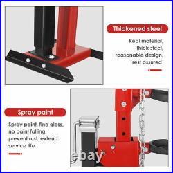 Coil Spring Compressor 6600 LBS Auto Strut Hydraulic Heavy Duty Tool with 4 Joints