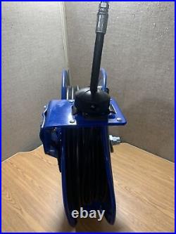 Coxreels hp-n-160 heavy duty spring rewind hose reel for grease/hydraulic oil