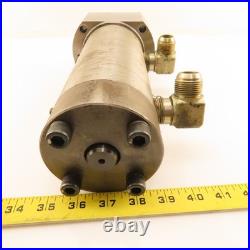 Custom Heavy Duty Double Ended Stroke Hydraulic Cylinder 2-1/2 x 3 Stroke
