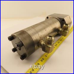 Custom Heavy Duty Double Ended Stroke Hydraulic Cylinder 2-1/2 x 3 Stroke Custom Heavy Duty Double Ended Stroke Hydraulic Cylinder 2-1/2 x 3 Stroke