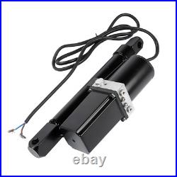 DC 12V 8 Stroke Industrial Hydraulic Linear Actuator, Heavy Duty 1760lbs Force