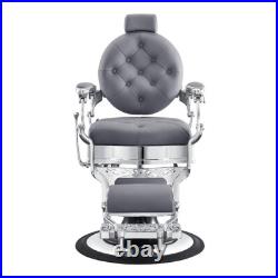 DIR Classic Barber Chair Heavy Duty Hydraulic Chrome Barbering Chair VANQUISH DIR Classic Barber Chair Heavy Duty Hydraulic Chrome Barbering Chair VANQUISH