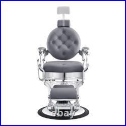 DIR Classic Barber Chair Heavy Duty Hydraulic Chrome Barbering Chair VANQUISH DIR Classic Barber Chair Heavy Duty Hydraulic Chrome Barbering Chair VANQUISH
