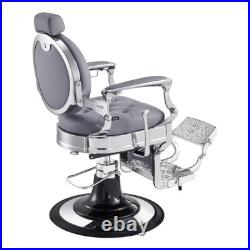 DIR Classic Barber Chair Heavy Duty Hydraulic Chrome Barbering Chair VANQUISH DIR Classic Barber Chair Heavy Duty Hydraulic Chrome Barbering Chair VANQUISH