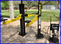 Dannmar MaxJax Portable 6,000 LB 2-Post Car Lift