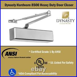 Door Closer Heavy Duty Hydraulic Adjustable Size 1-6 Spring Door Closer, Meet