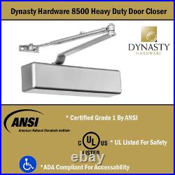 Door Closer Heavy Duty Hydraulic Adjustable Size 1-6 Spring Door Closer, Meets A