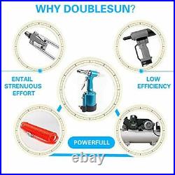 DoubleSun Heavy Duty Air Hydraulic Riveter-Professional Pop Pneumatic Rivetin