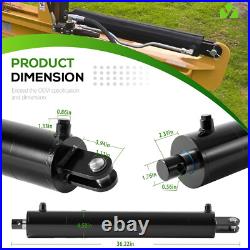 Double Acting Hydraulic Cylinder Universal Heavy Duty Hydraulic Cylinder 4x24 Double Acting Hydraulic Cylinder Universal Heavy Duty Hydraulic Cylinder 4x24