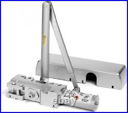 Dynasty Door Closer Heavy Duty Commercial Grade Hydraulic Sprayed Aluminum