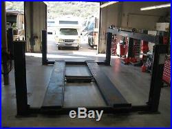 Eagle 4 post automotive lift 27,000 lb capacity